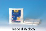 Fleece dish cloth